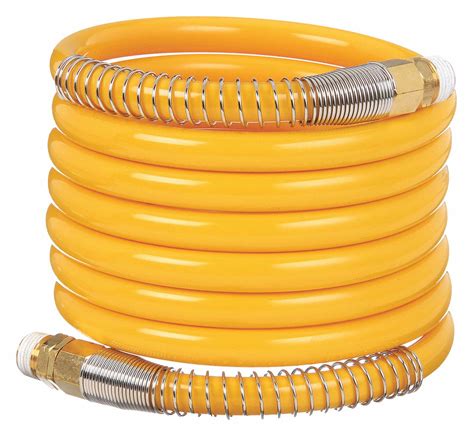 speedaire   hose   yellow coiled air hose veh