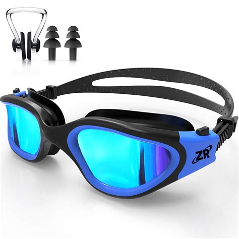zionor swim goggles  polarized swimming goggles anti fog  adult men women exercisen