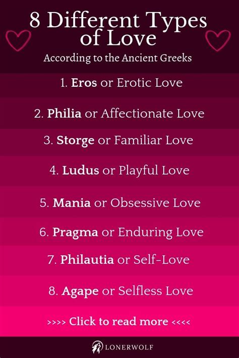 8 Different Types Of Love According To The Ancient Greeks