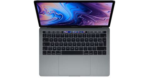 apple macbook pro  touch bar  gb ghz space gray azerty coolblue voor