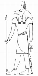 Anubis Coloring Egypt Pages Egyptian Kids Printable Color Ancient Colouring Drawing Drawings Super Categories sketch template