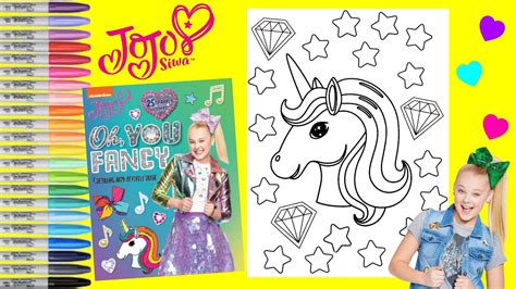 jojo siwa coloring book page nickelodeon jojo   fancy coloring