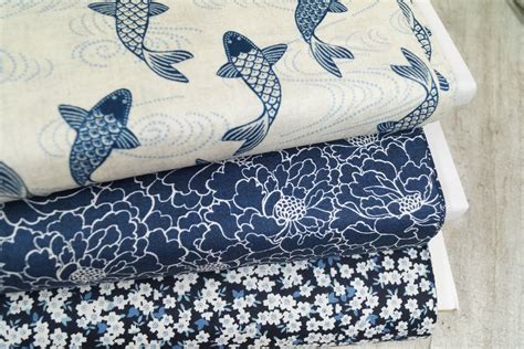 huebsche blau weisse baumwollstoffe von makower im japan style sewing fabrics dressmaking