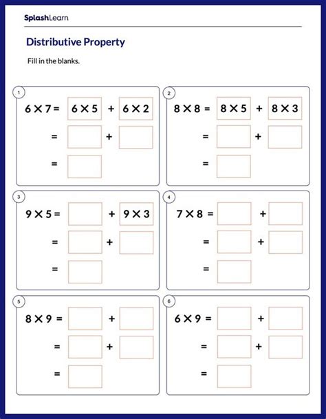 multiplication worksheets   graders  splashlearn