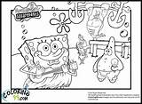 Coloring Pages Spongebob Bob Sponge Popular Kids sketch template