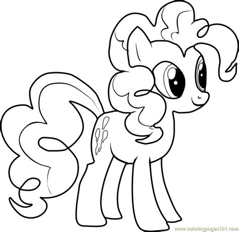 coloring pages   pony pinkie pie   pony drawing