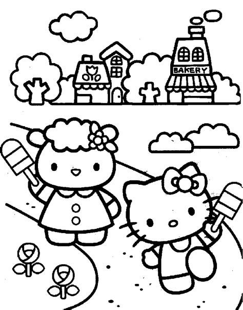 kitty coloring page    kitty coloring page