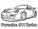 Coloring Porsche Pages 911 Turbo Library Clipart Coloringhome sketch template