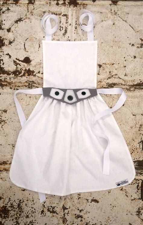star wars princess leia disney inspired costume apron