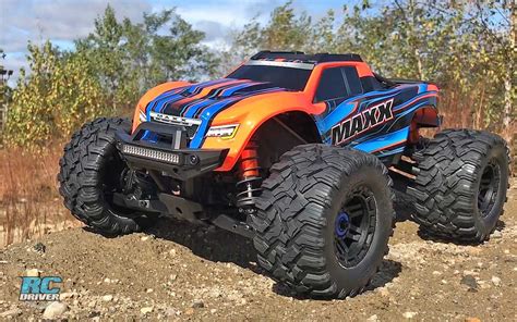 traxxas maxx  wd  truck review rc driver