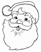 Santa Coloring Pages Claus Printable Kids sketch template