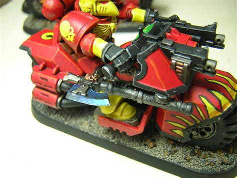 warhammer  orks   showcase fire lords mounted command squad