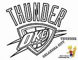 Coloring Pages Logo Basketball Nba State College Thunder Lakers Drawing Celtics Team Golden Bulls Warriors Boston Portland Blazers Trail Chicago sketch template