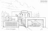 Drawing House Modern Drawings Big Mansion Architecture Simple Dream Portfolio Projects Mansions Building Paintingvalley Architectural Plans Sketches Explore Arccil Choose sketch template