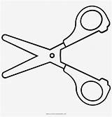 Colorear Tijeras Schere Scissors sketch template
