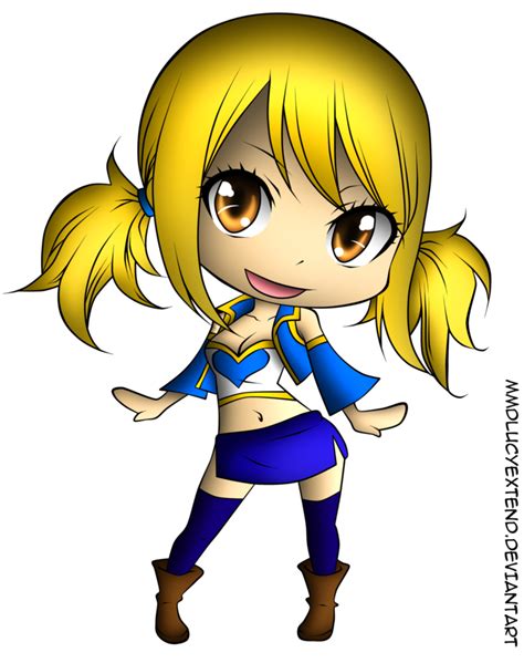 Fairy Tail Chibi Lucy Heartfilia By Evilash Zutara 17 On