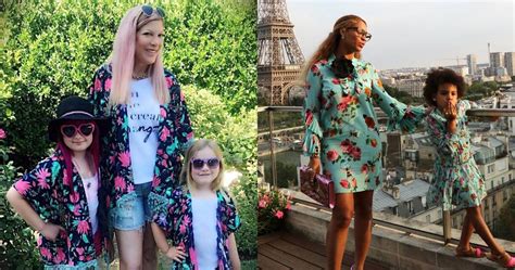 10 adorable celeb mom and daughter twinning moments