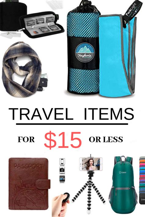 travel items