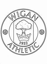 Wigan Logotipo sketch template