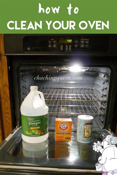 clean  oven  vinegar  baking soda  green cleaning