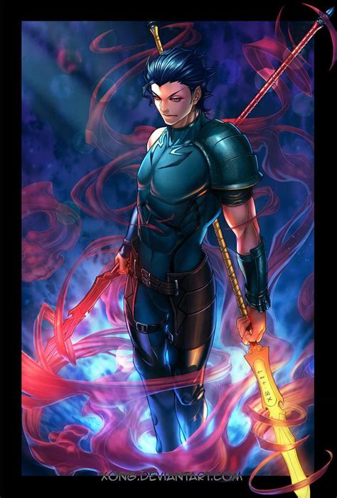 diarmuid fate zero by xong on deviantart cool drawings fate zero fate servants fate stay night