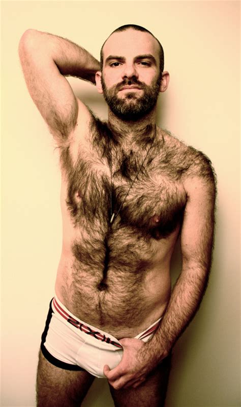 extremely hairy chested men