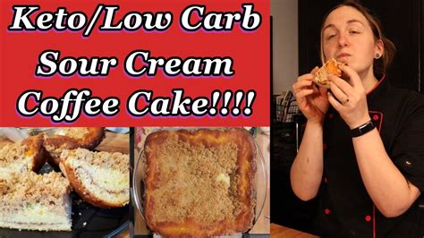 ketolow carb breakfast bread recipe crumble coffee cake youtube