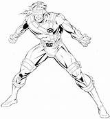Coloring Marvel Superhero Printable Getdrawings Pages sketch template