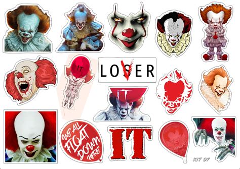pennywise  pack stickersmag