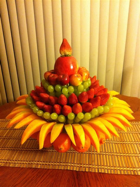 loved  fruit arrangement    worker  food