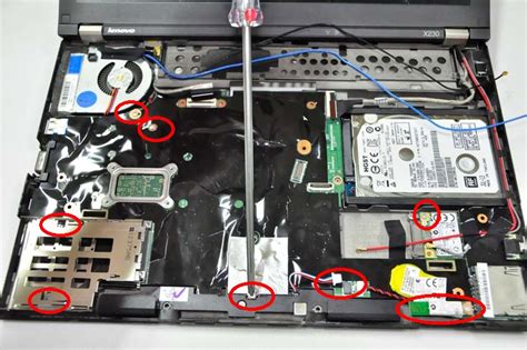 lenovo thinkpad  disassembly clean cooling fan