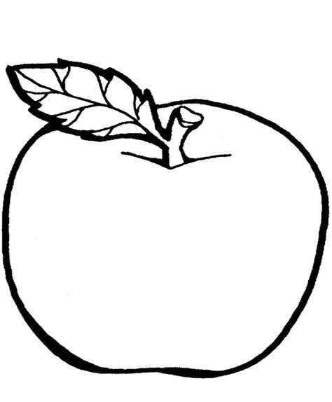 apple drawing  kids google search print inspiration apple