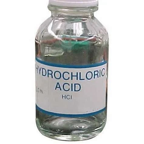 Hydrochloric Acid Hcl Cas No 7647 01 0 Liquid At Best Price In Kurnool