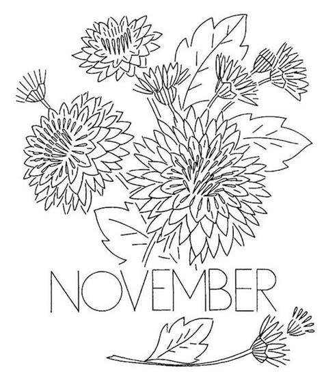 november coloring pages printable