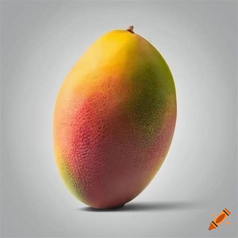 mango fruit  white background
