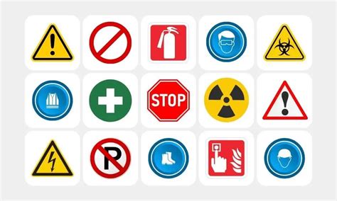 important safety signs symbol   meanings