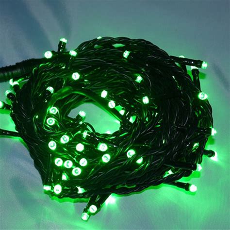 led green wire string lights green theperfectcocom