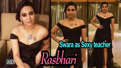 Swara As Sexy Teacher “shanoo Madam” In “rasbhari” Youtube