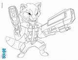 Guardians Galaxy Coloring Pages Printable sketch template