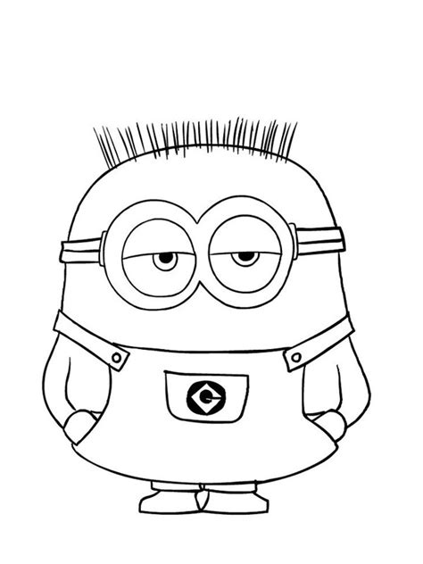 minion jerry coloring page funny coloring pages