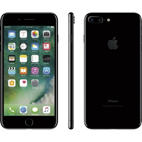 refurbished apple iphone   gb gsm unlocked smartphone jet black walmartcom