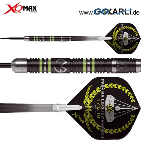 xqmax michael van gerwen premier league steel soft dart steeltip soft