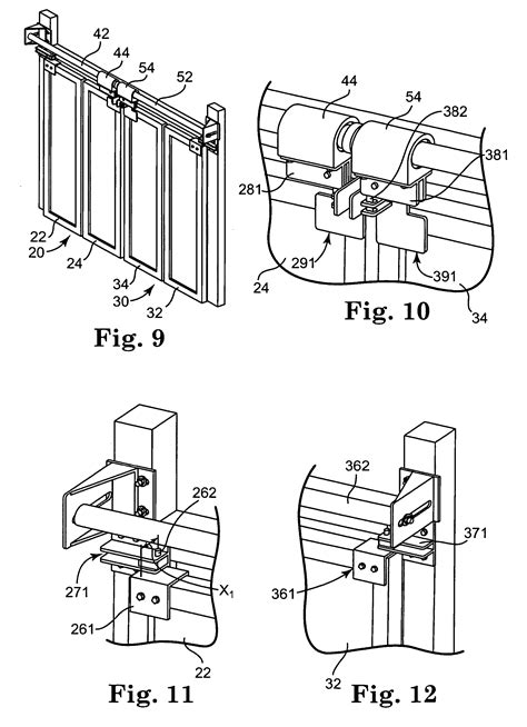 patent  bi fold door system google patents