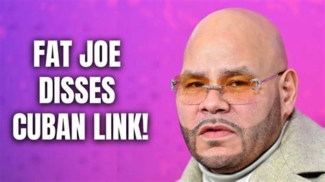 Fat Joe Disses Cuban Link Youtube