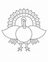 Turkey Coloring Kids Thanksgiving Pages Projects Artprojectsforkids sketch template