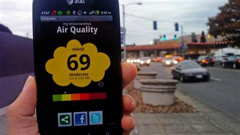 pollution monitoring  smartphones financial tribune