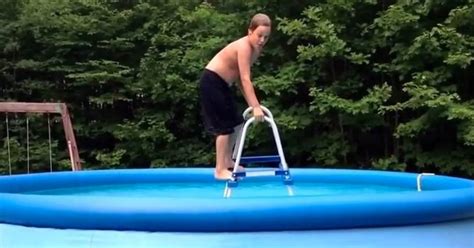 watch the very best swimming pool fails video huffpost uk comedy