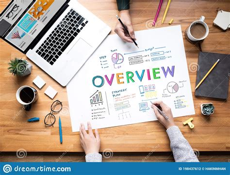 business overview  outlook  goal  plan conceptssteamwork working  marketing strategy