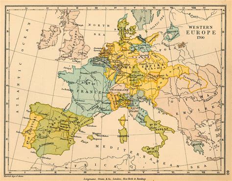 mapa de europa occidental en  mapaowjecom