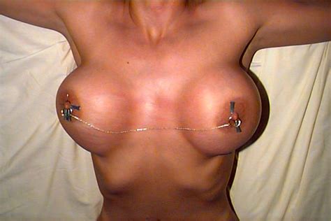 clothespins and needle play free bdsm torture tits pics